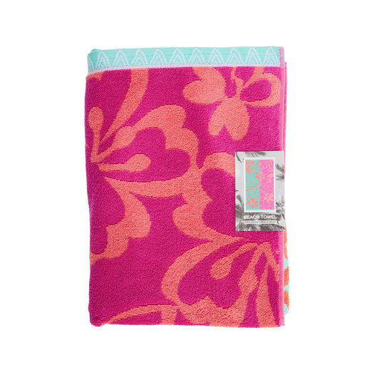 Terry Jacquard Beach Towel Petra 86x160cm