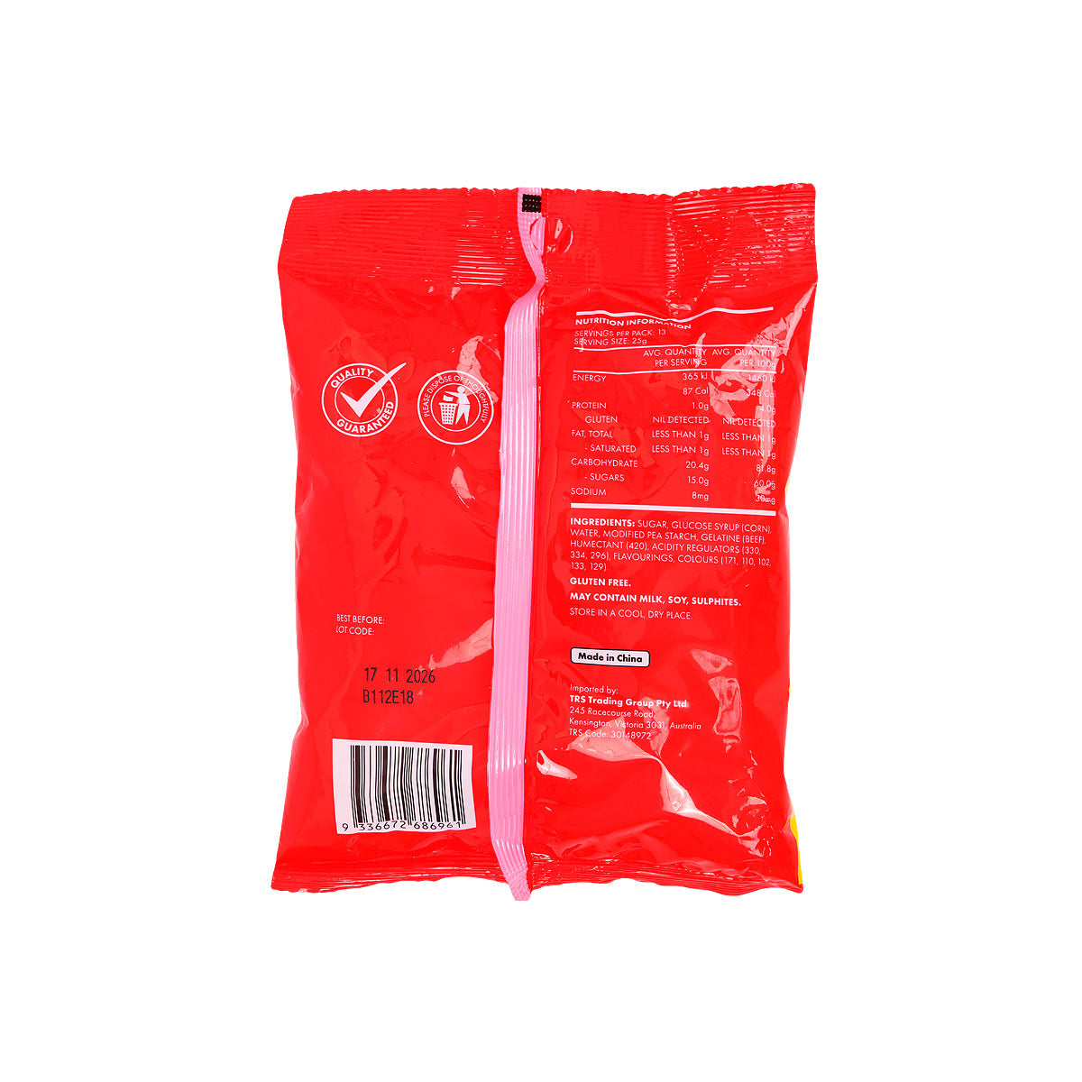 Candy Corner Sour Neon Worms 325g