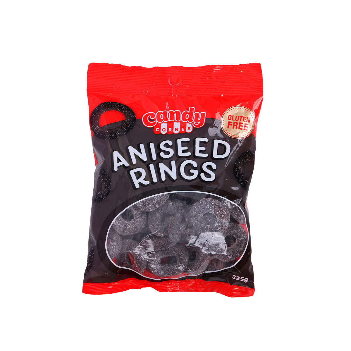 Candy Corner Aniseed Rings 325g