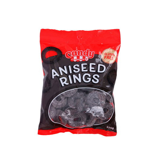 Candy Corner Aniseed Rings 325g