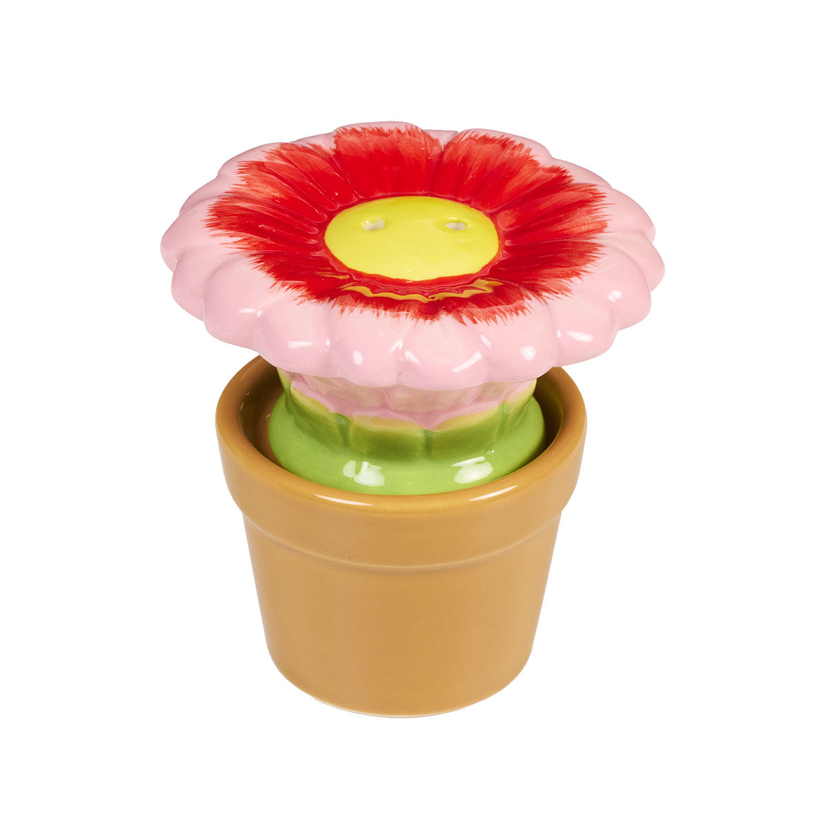 Flower Pot Salt & Pepper Shakers
