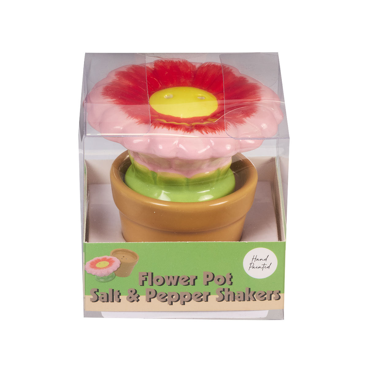 Flower Pot Salt & Pepper Shakers