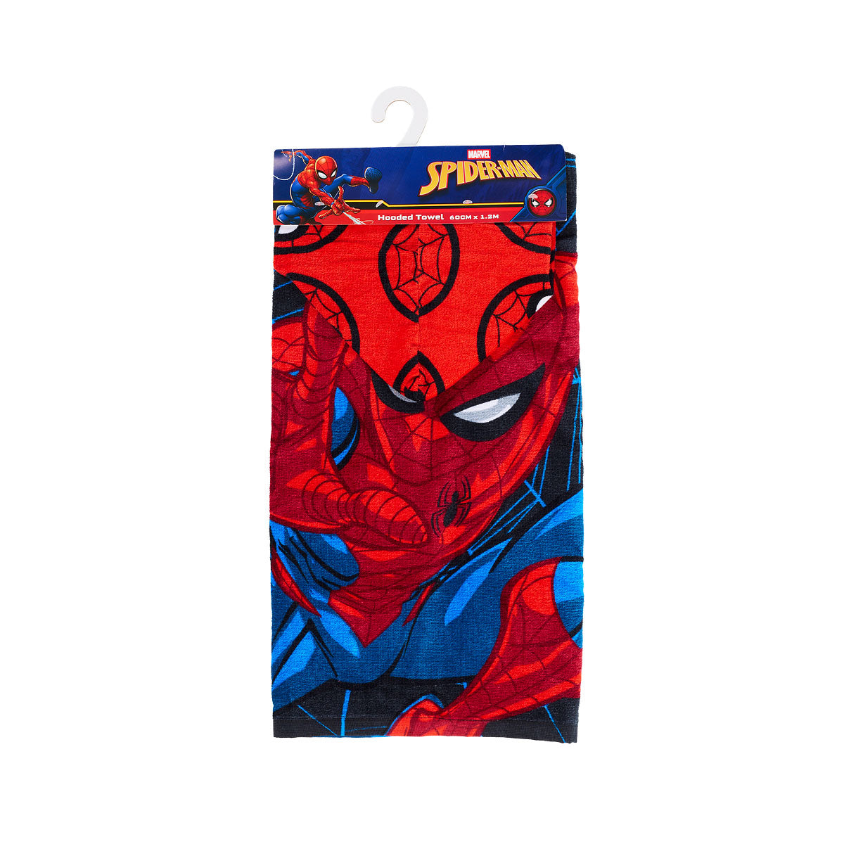 Spider-Man Hooded Towel 60x120cm