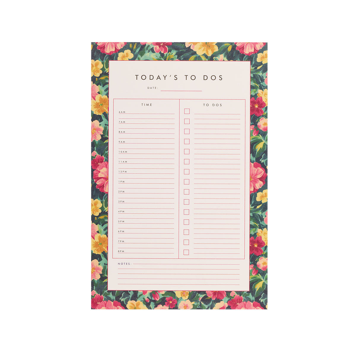 A5 Daily Planner Still Life 50 Sheets