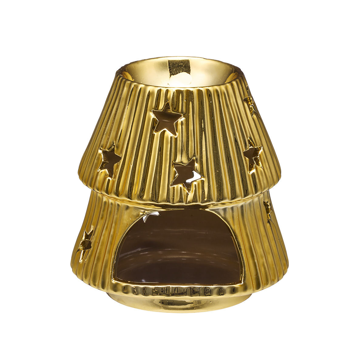 Christmas Oil Burner Gold/Silver