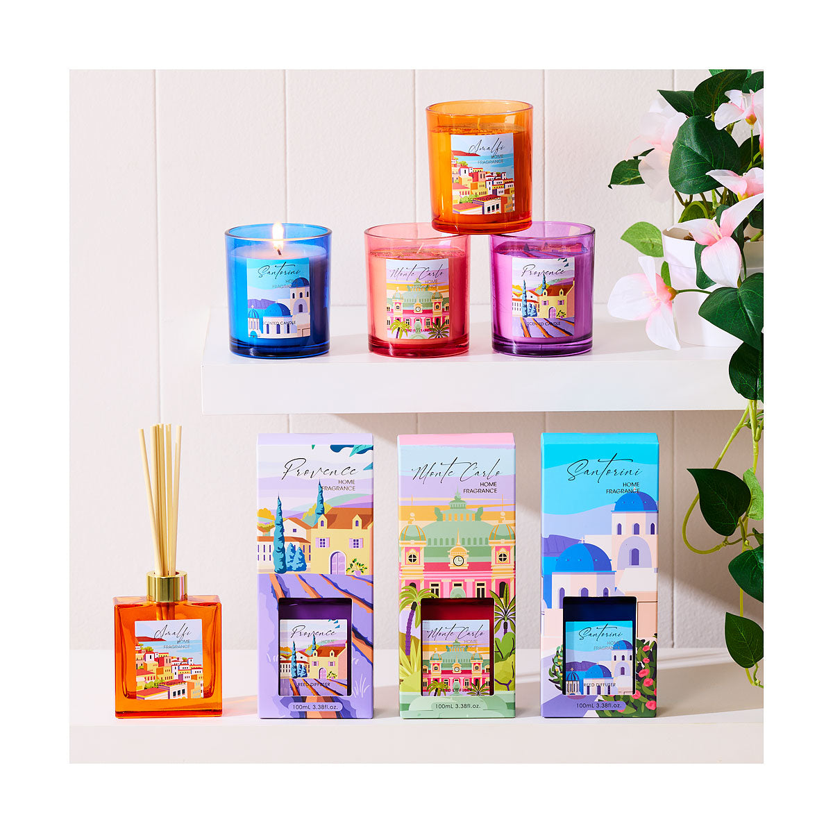 Summer Travel Candle Assorted