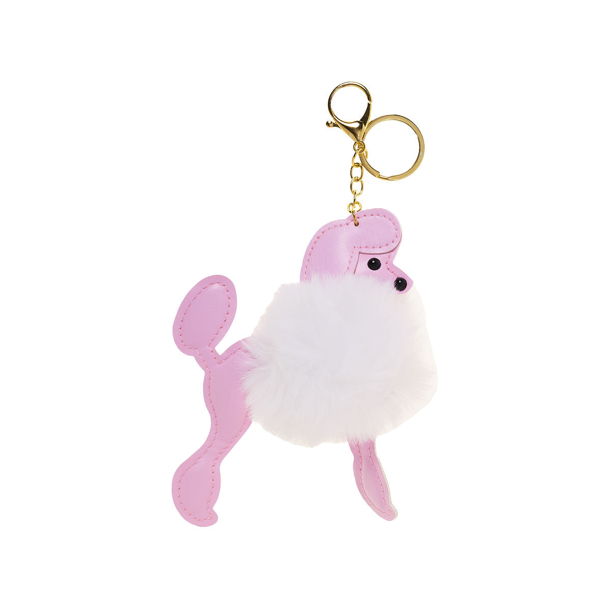 Bag Tag Poodle Pom Pom