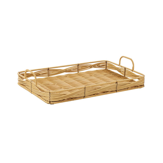 PP Wicker Rectangular Tray