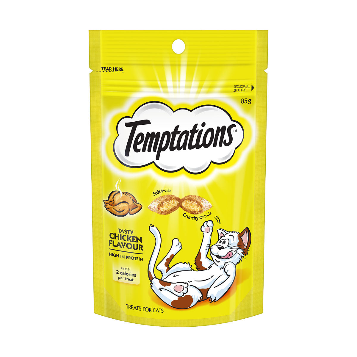 Temptations Tasty Chicken treat For Cats 85g
