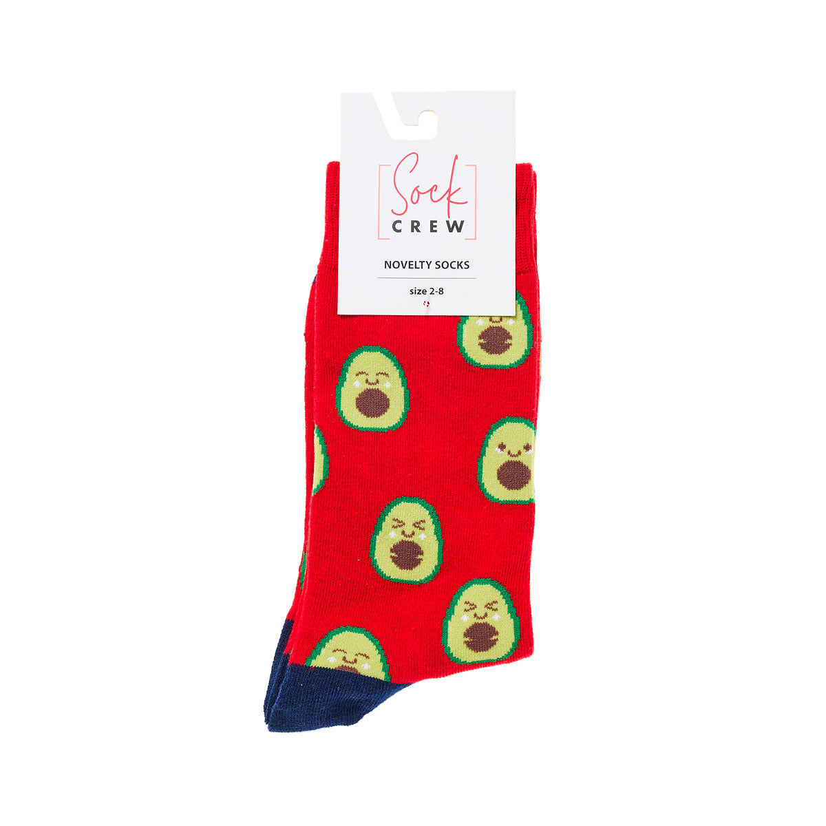 Novelty Avocado Sock