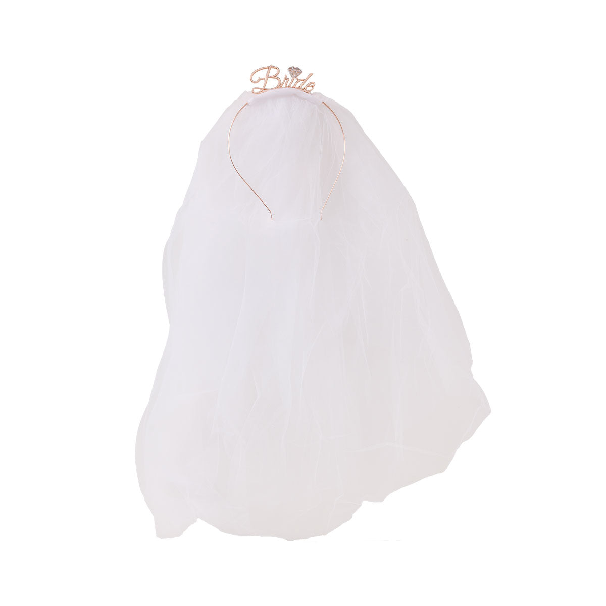 Costume Bride-To-Be Veil Champagne