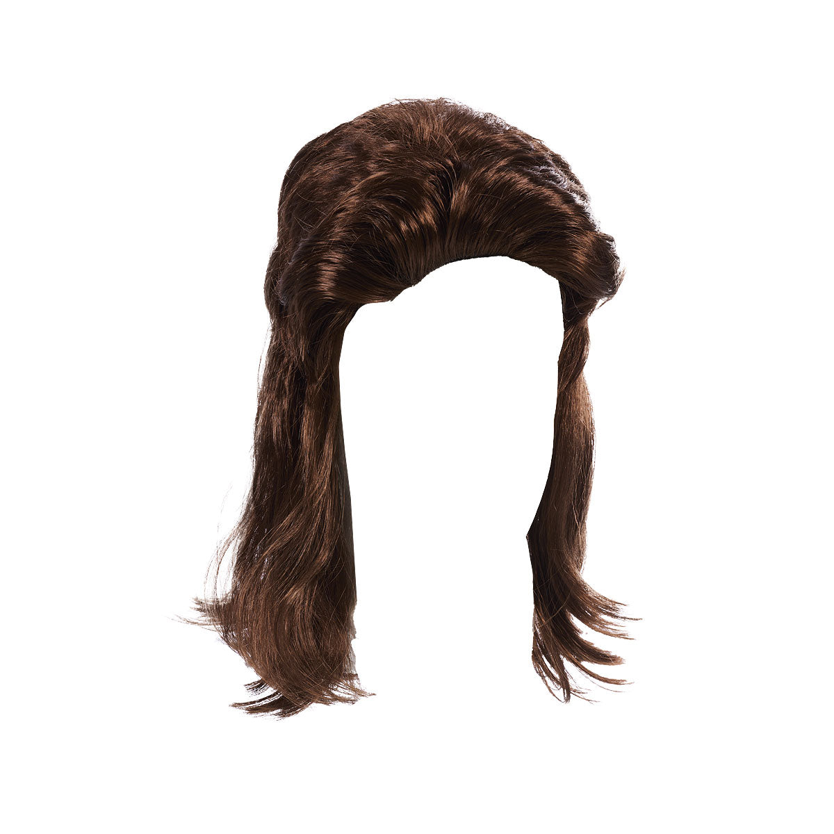 Costume Wig Mullet Brunette/Blonde