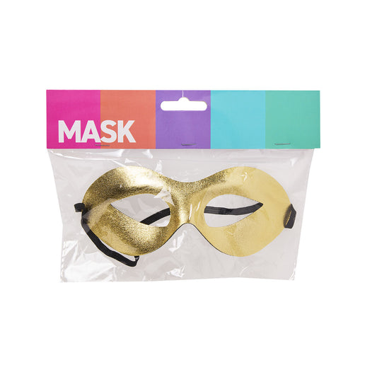 Costume Mask Gold/Silver/Black