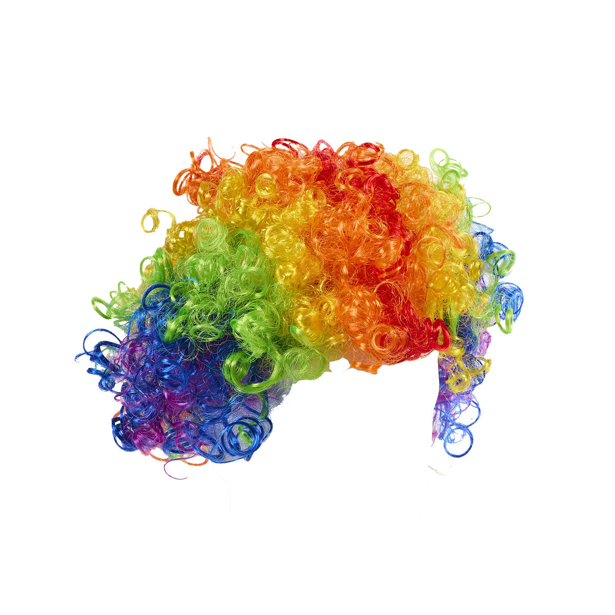 Costume Wig Rainbow Clown