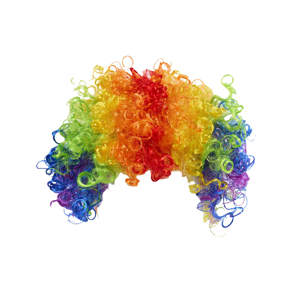 Costume Wig Rainbow Clown