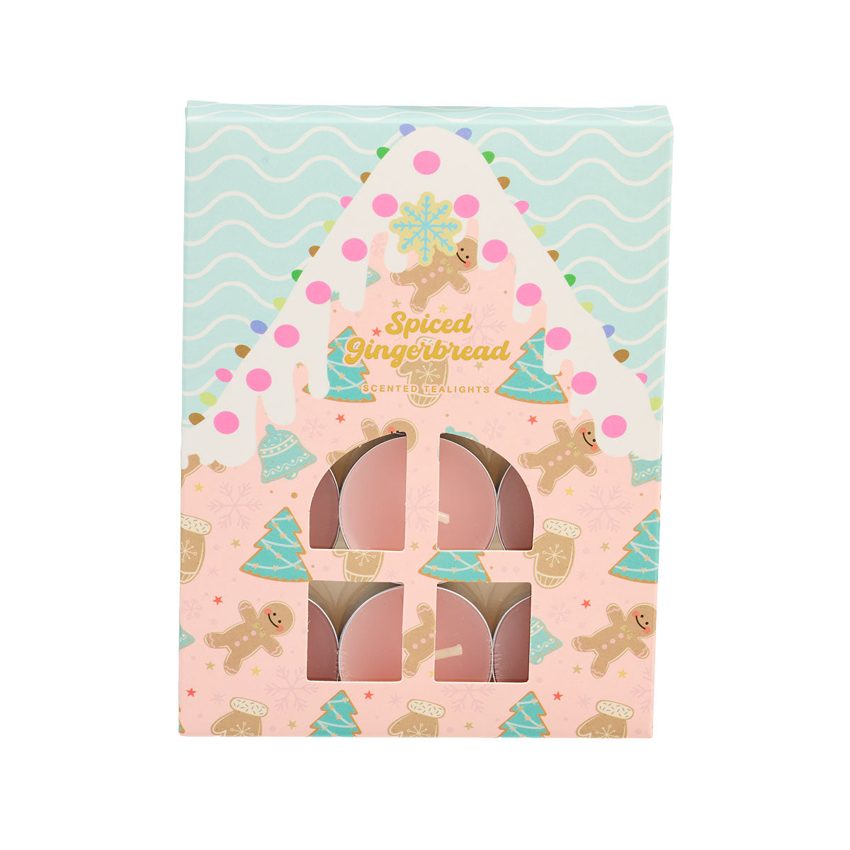 Christmas Gingerbread Tealight 12pk