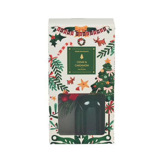 Christmas Glass Trim Diffuser 100mL Assorted