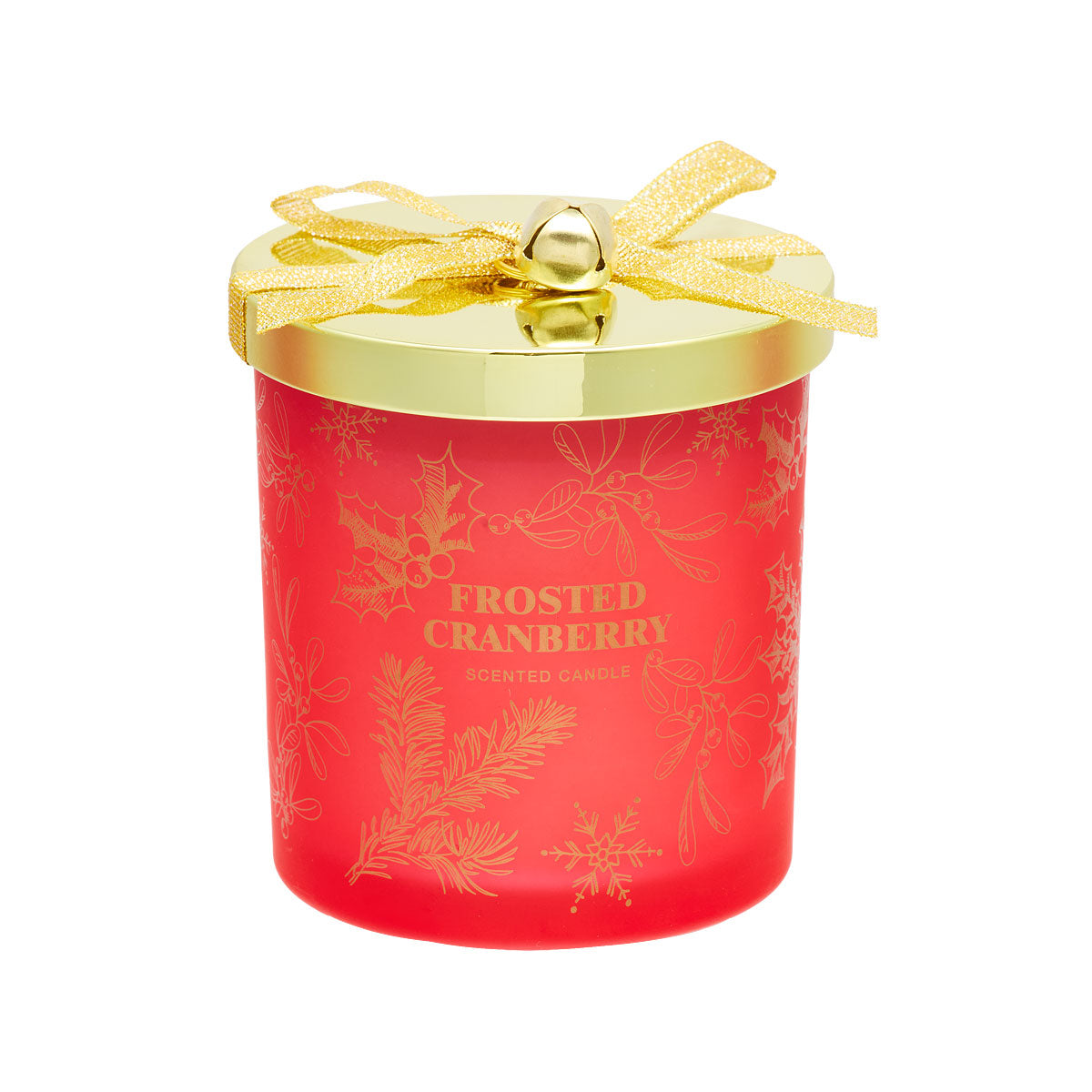 Christmas Candle with Bell Lid Assorted