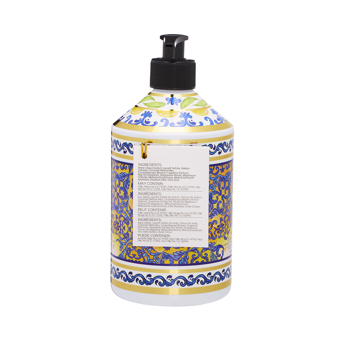 Molto Bella Hand Soap Lemon Verbena 630mL