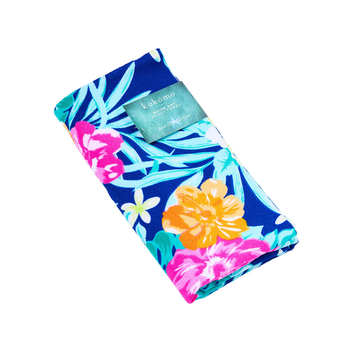 Microfibre Beach Towel 70x150cm Assorted