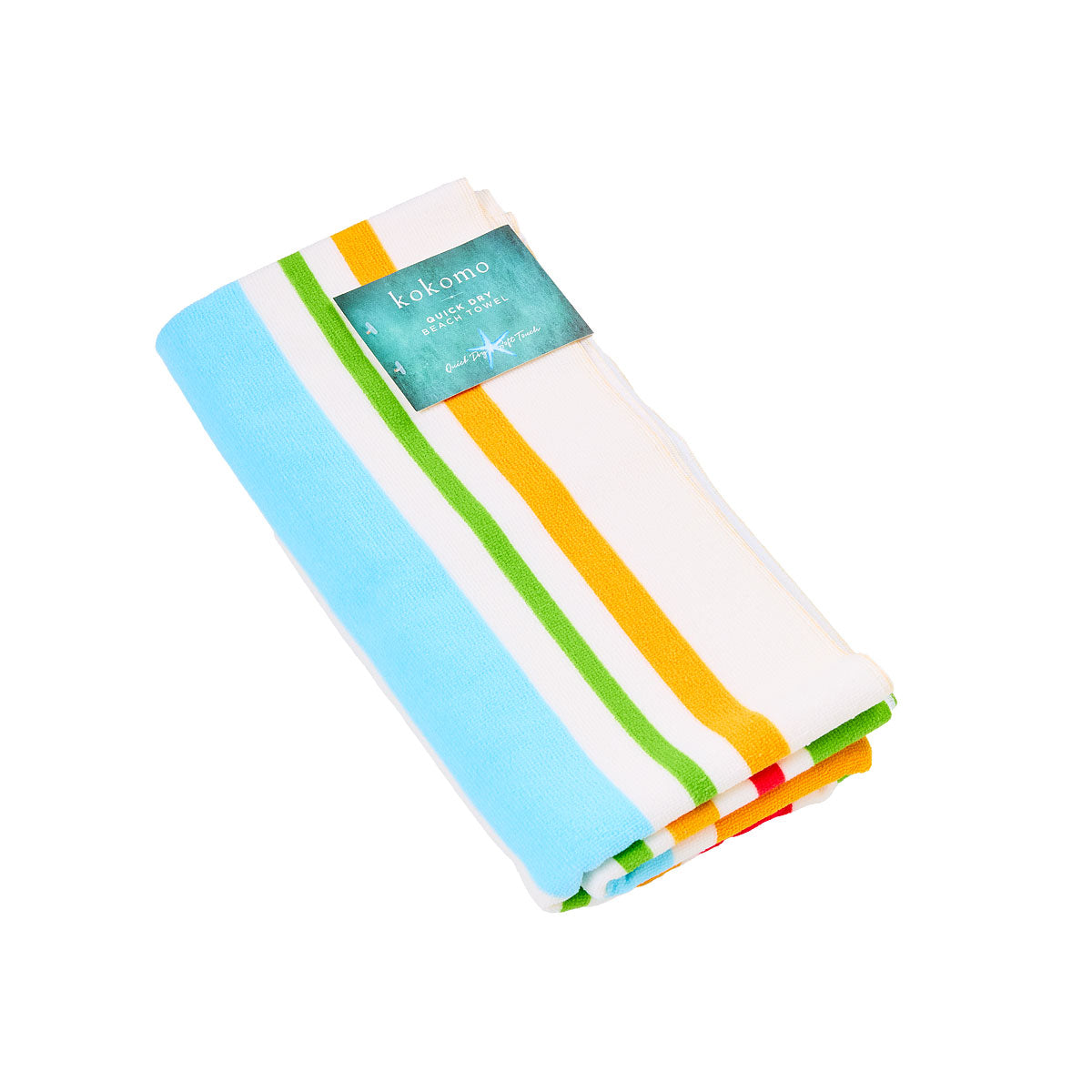 Microfibre Beach Towel 70x150cm Assorted