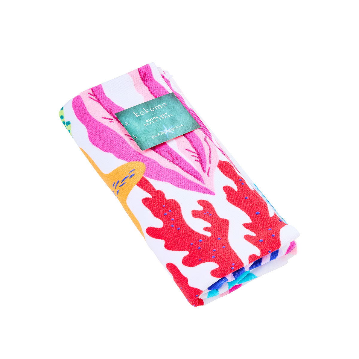 Microfibre Beach Towel 70x150cm Assorted