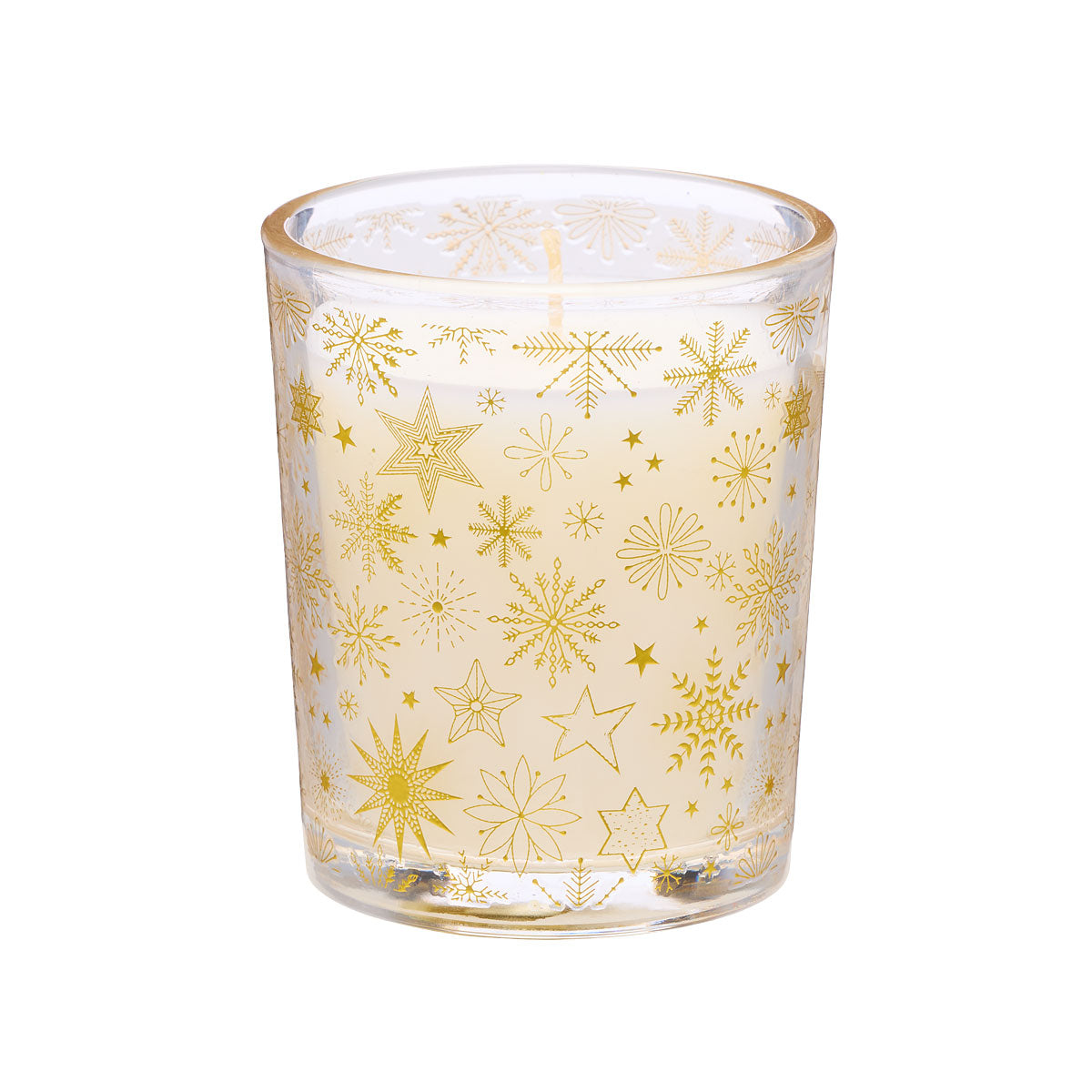 Christmas Votive Candle Patterned Assorted