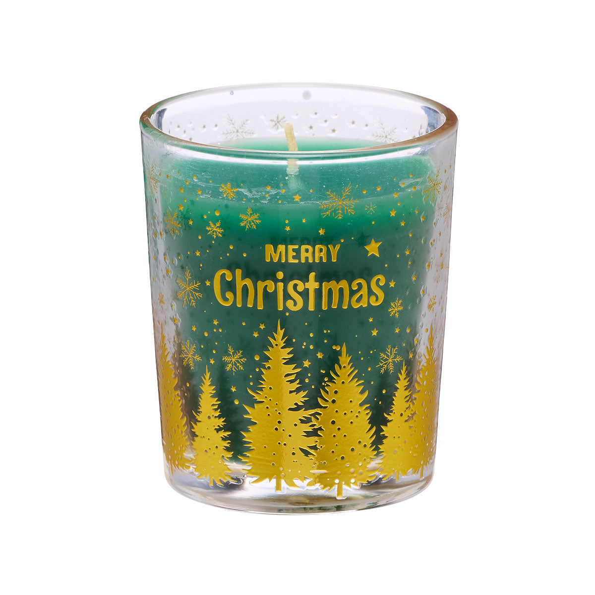 Christmas Votive Candle Patterned Assorted