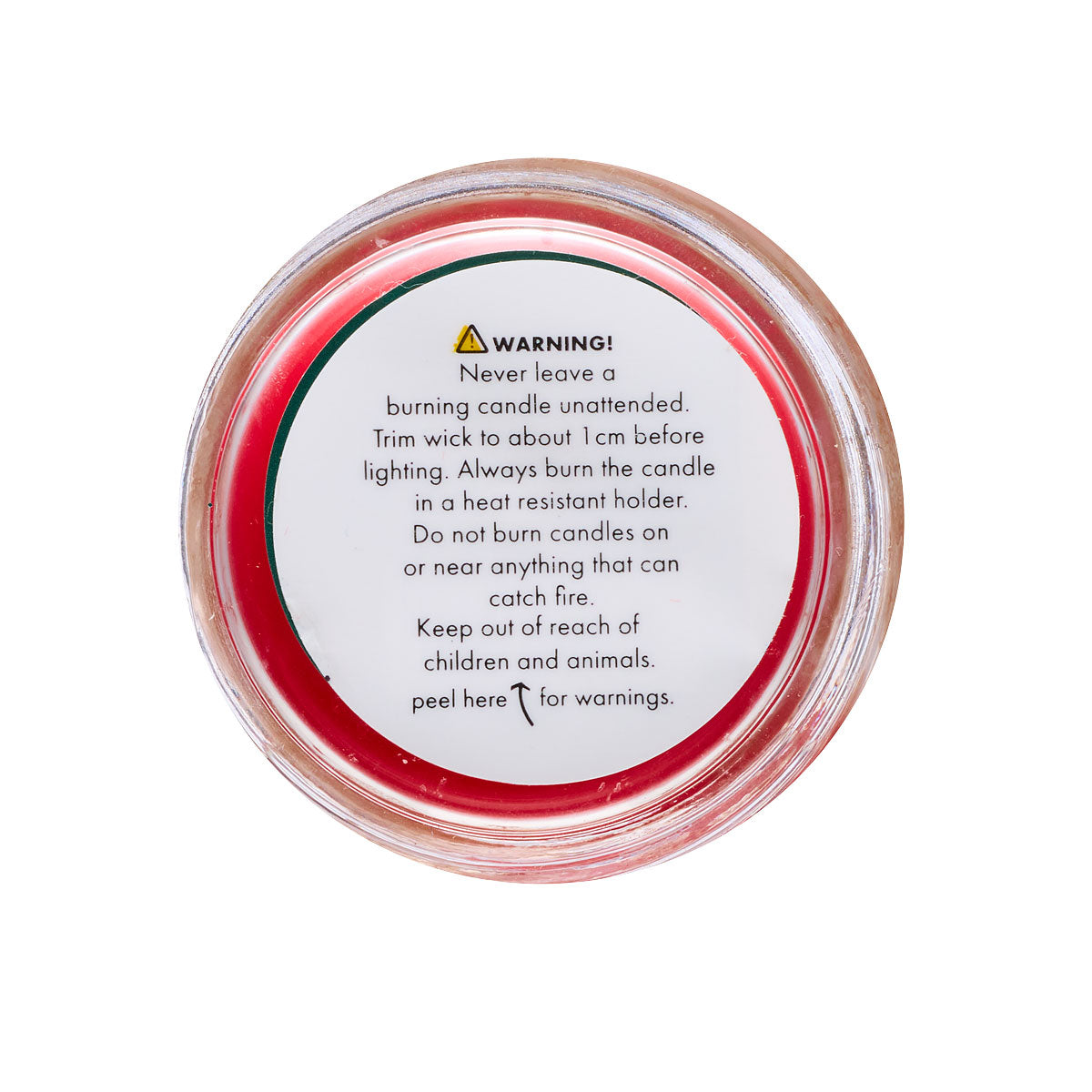 Christmas Votive Candle Patterned Assorted