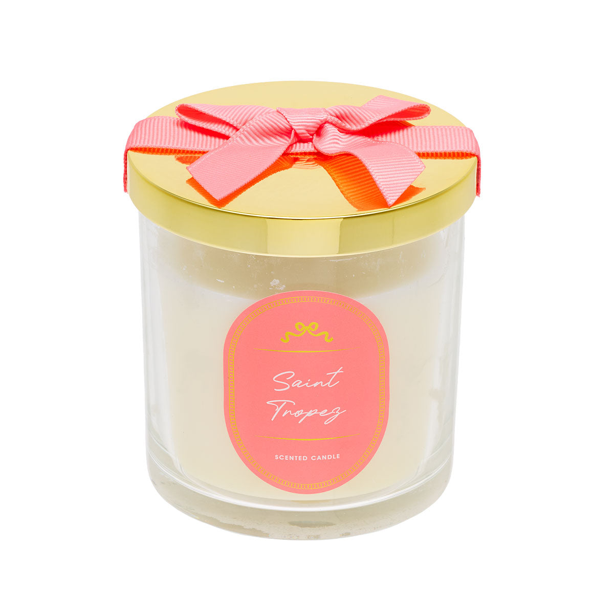 Riviera Candle with Bow Assorted