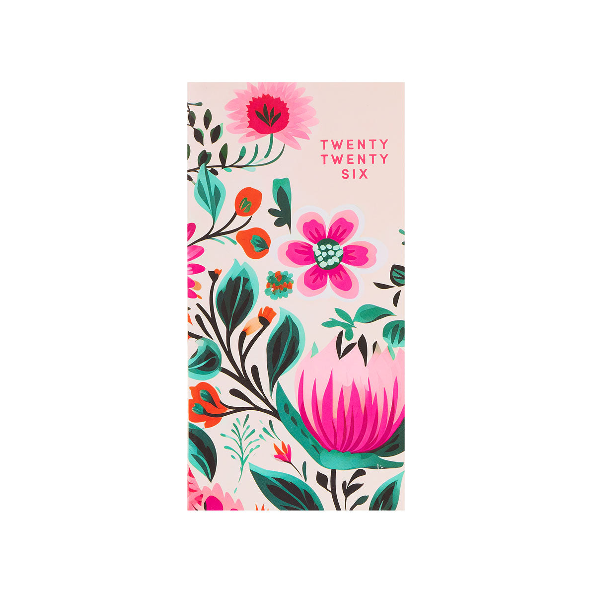 2026 Slimline Diary Week-To-View Assorted