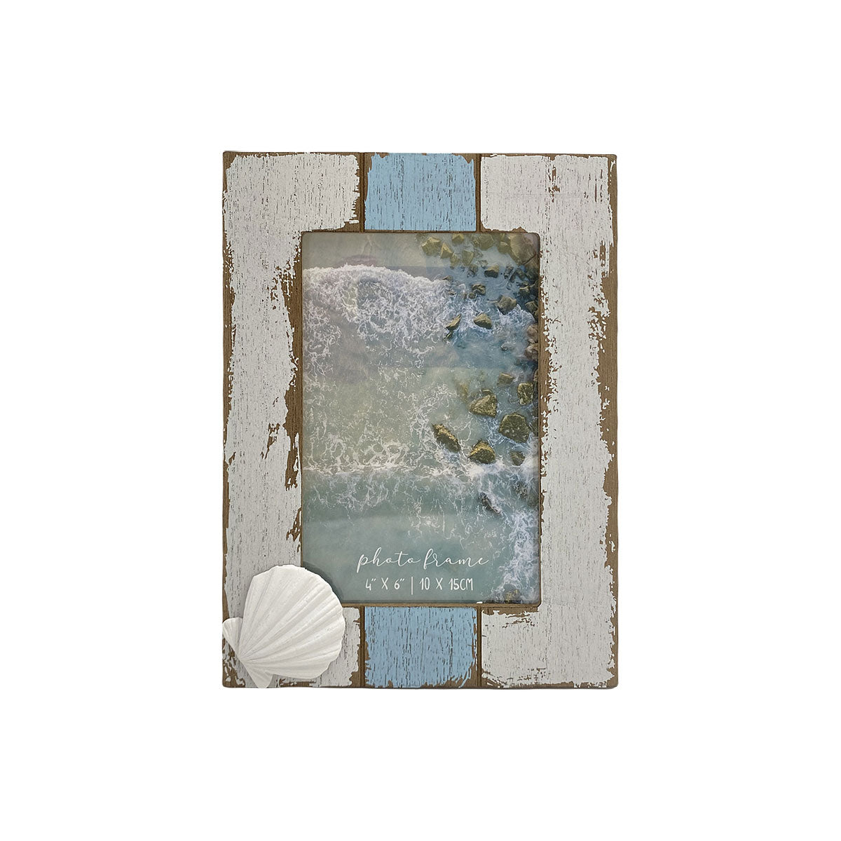 Beach Stroll Photo Frame 4"x6"