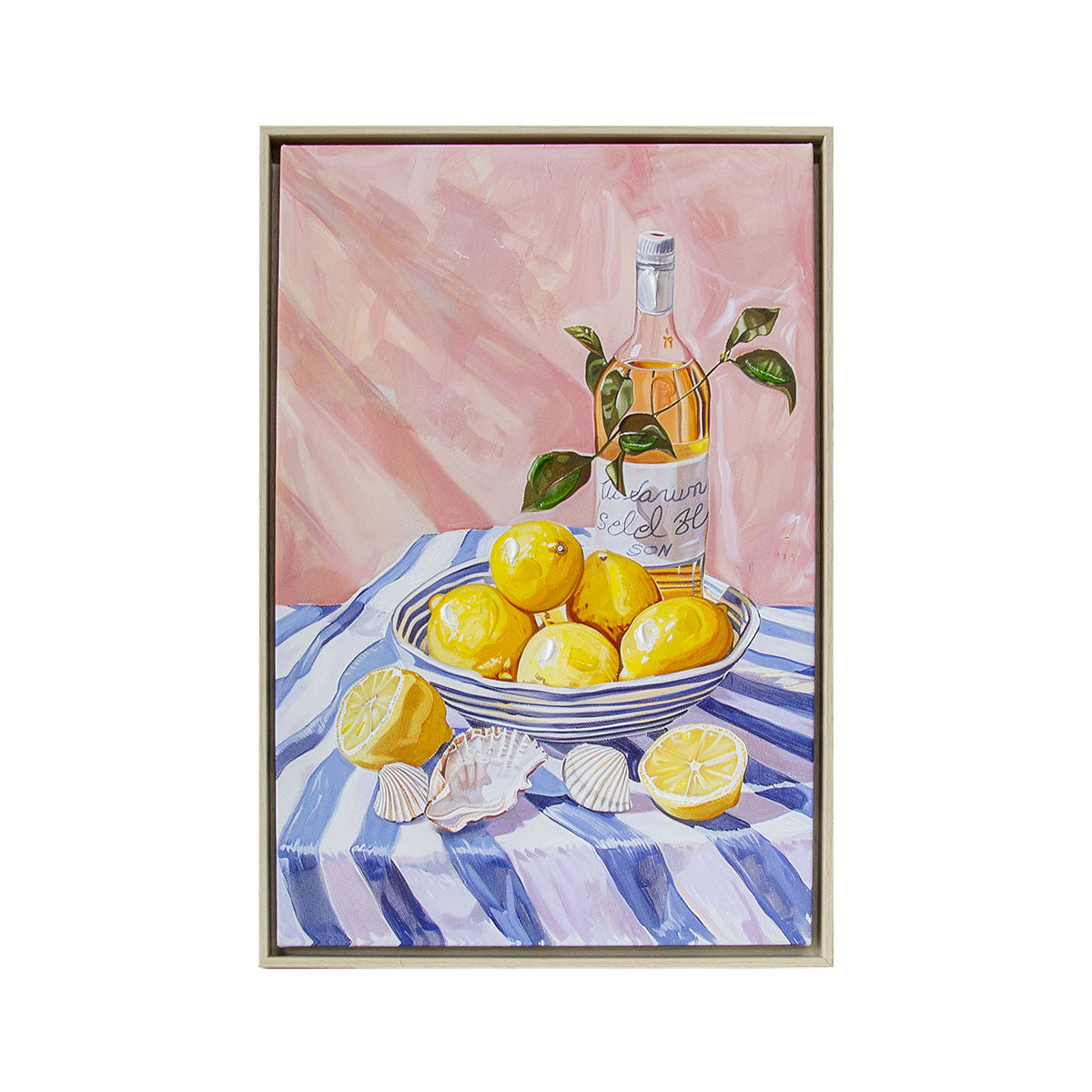 Riviera Framed Canvas 50x33cm Assorted