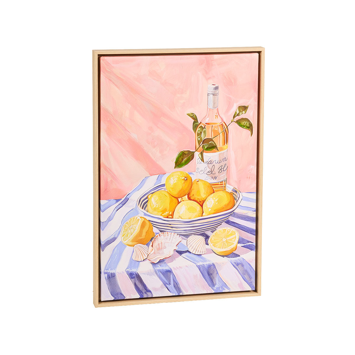Riviera Framed Canvas 50x33cm Assorted