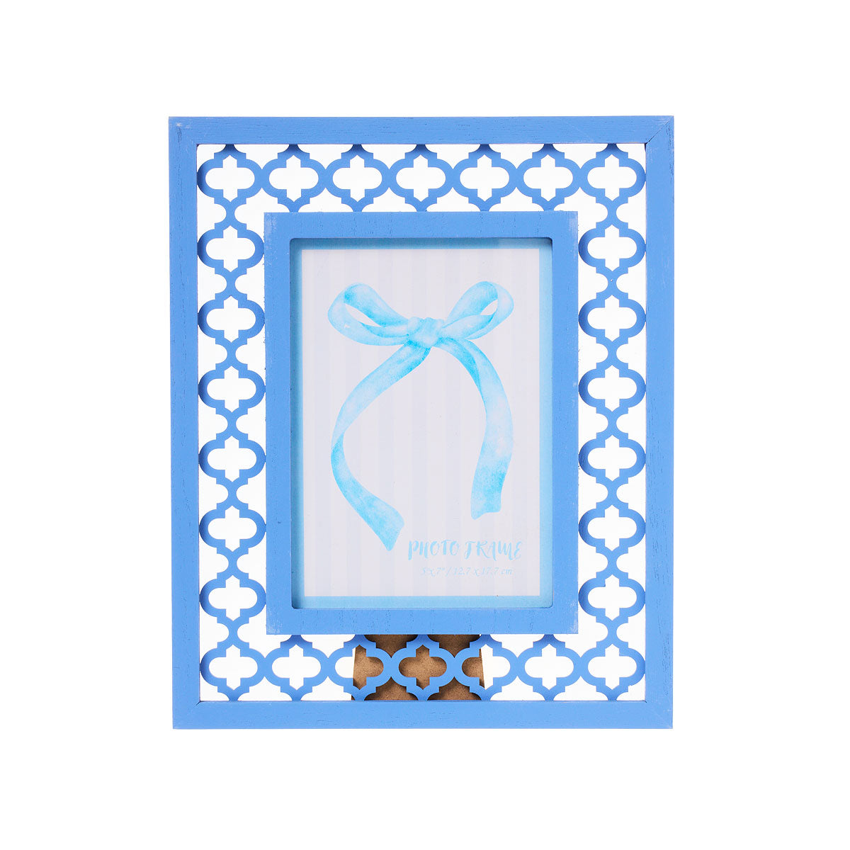 Mosaic Photo Frame Blue/White 5"X7"