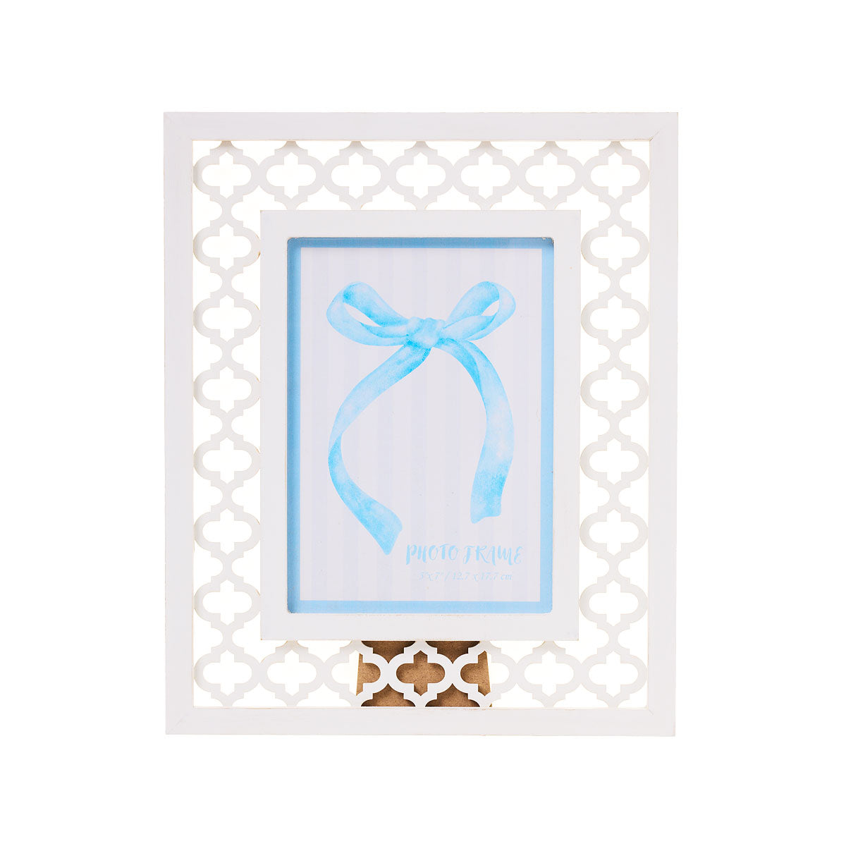 Mosaic Photo Frame Blue/White 5"X7"
