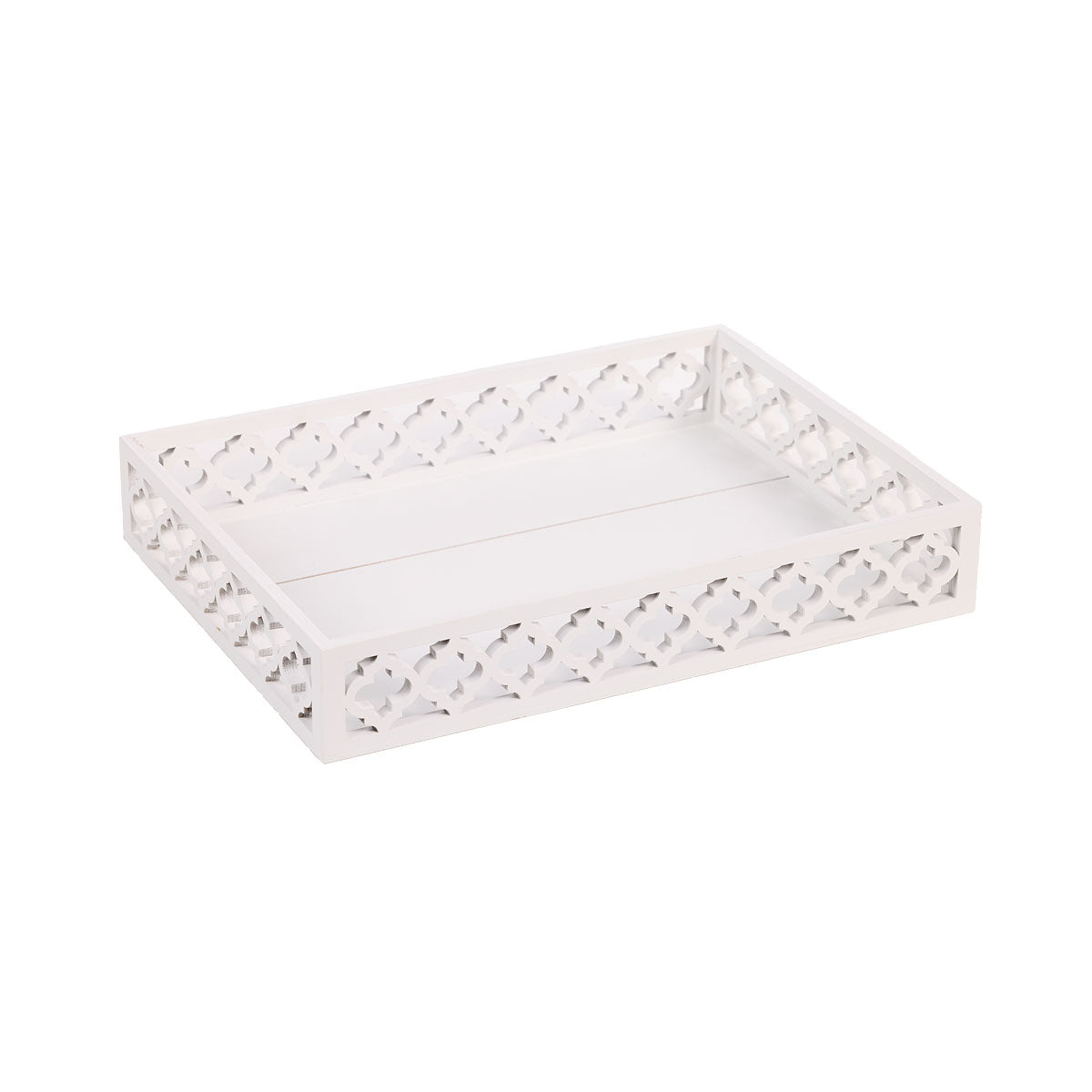 Mosaic Cut-Out Tray White