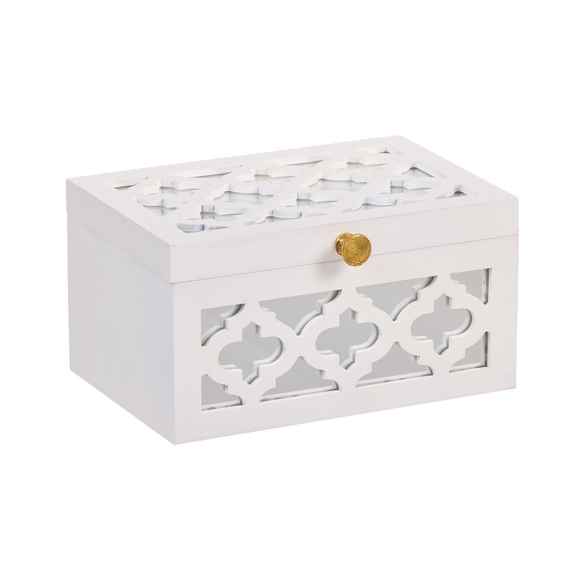 Mosaic Décor Box With Mirror