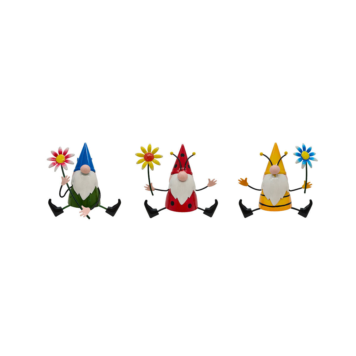 Metal Gnome Decoration Assorted