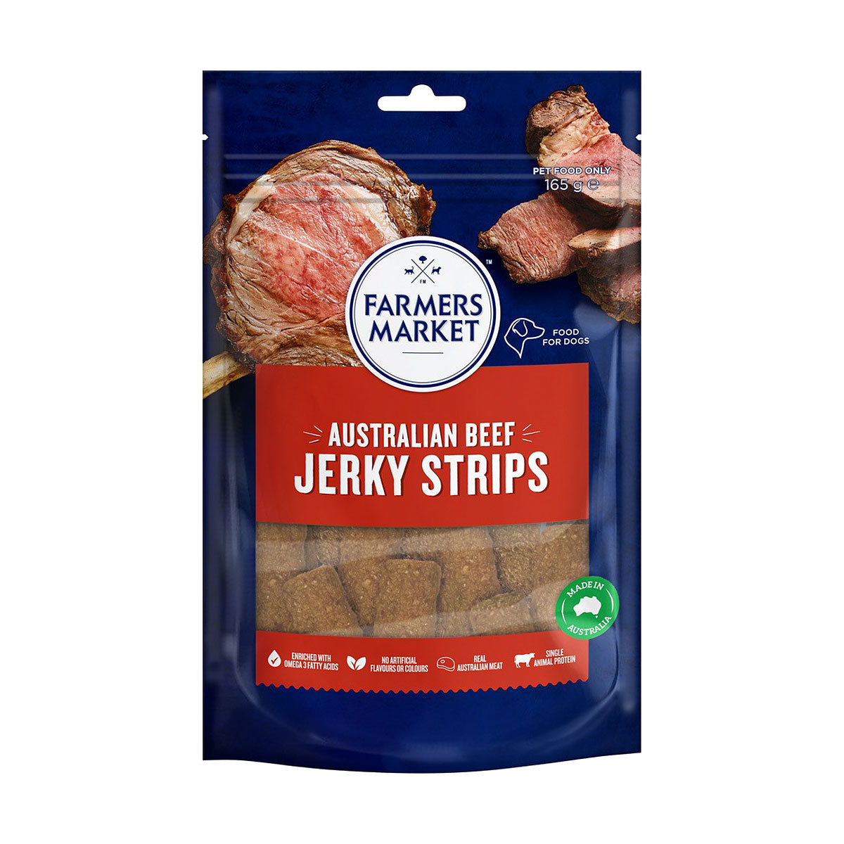 Farmer's Market Beef Strips 165g