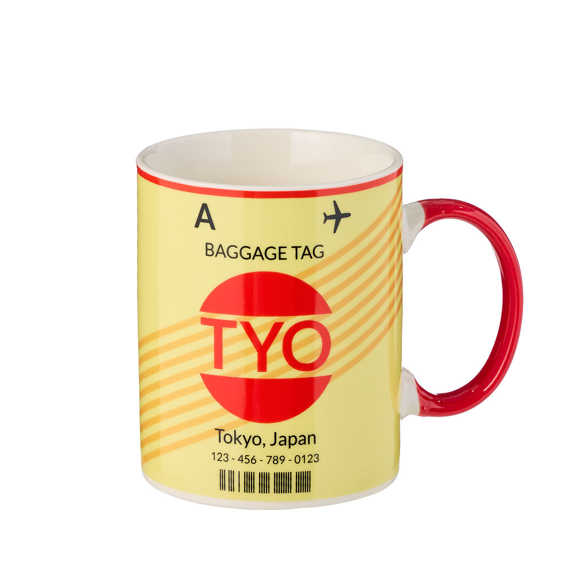 Boarding Pass Mug TYO/LON/FRA