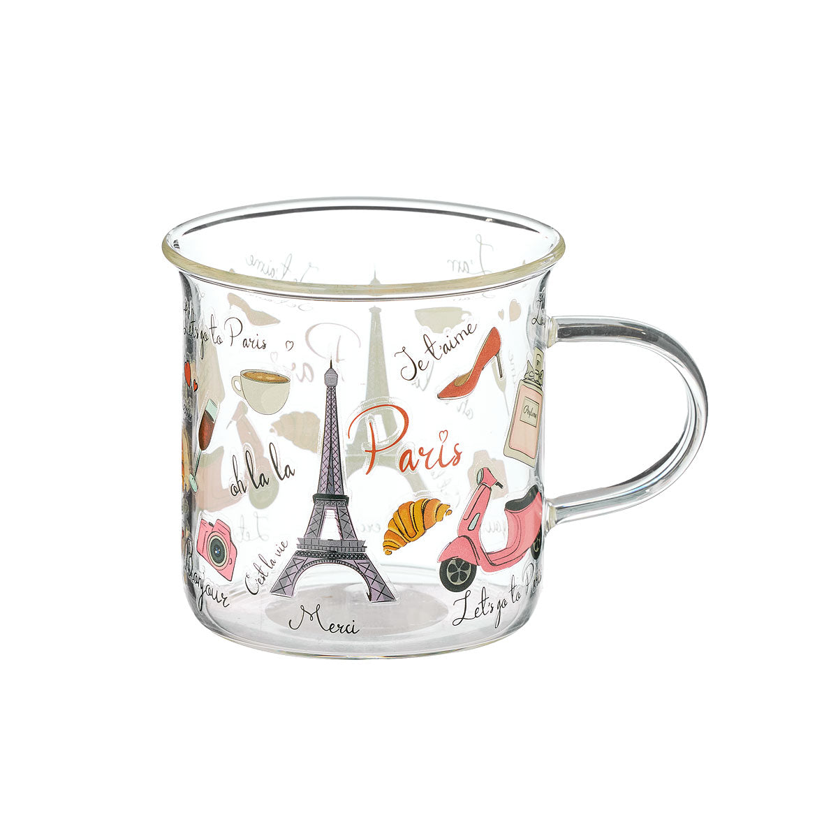 World Cities Glass Mug