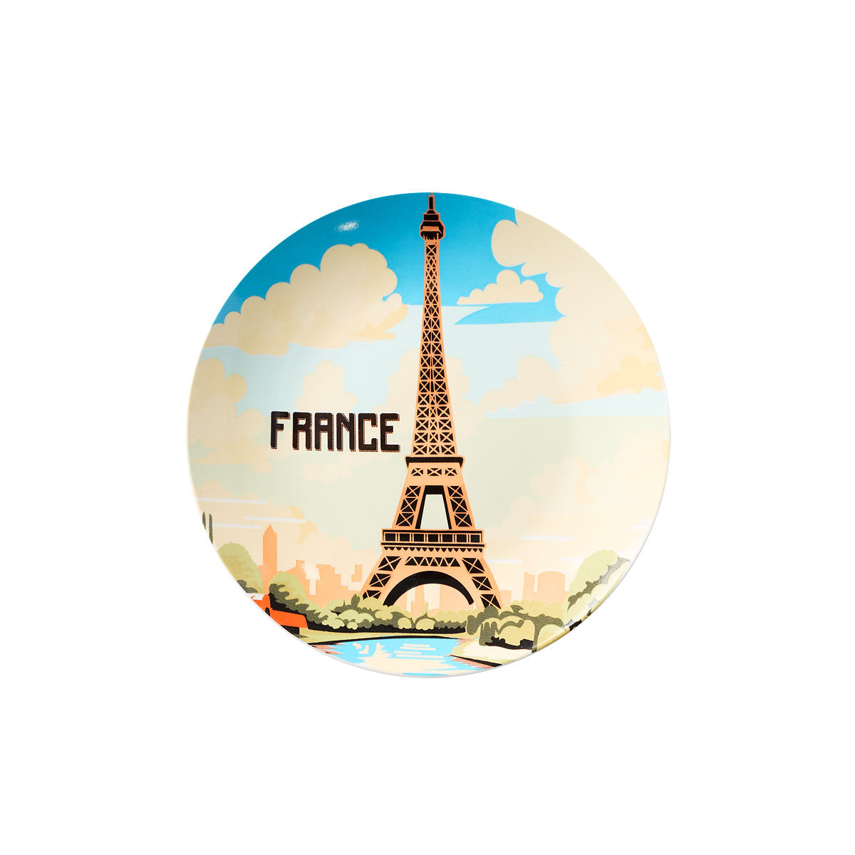 Retro Travel Cake Plate Assorted