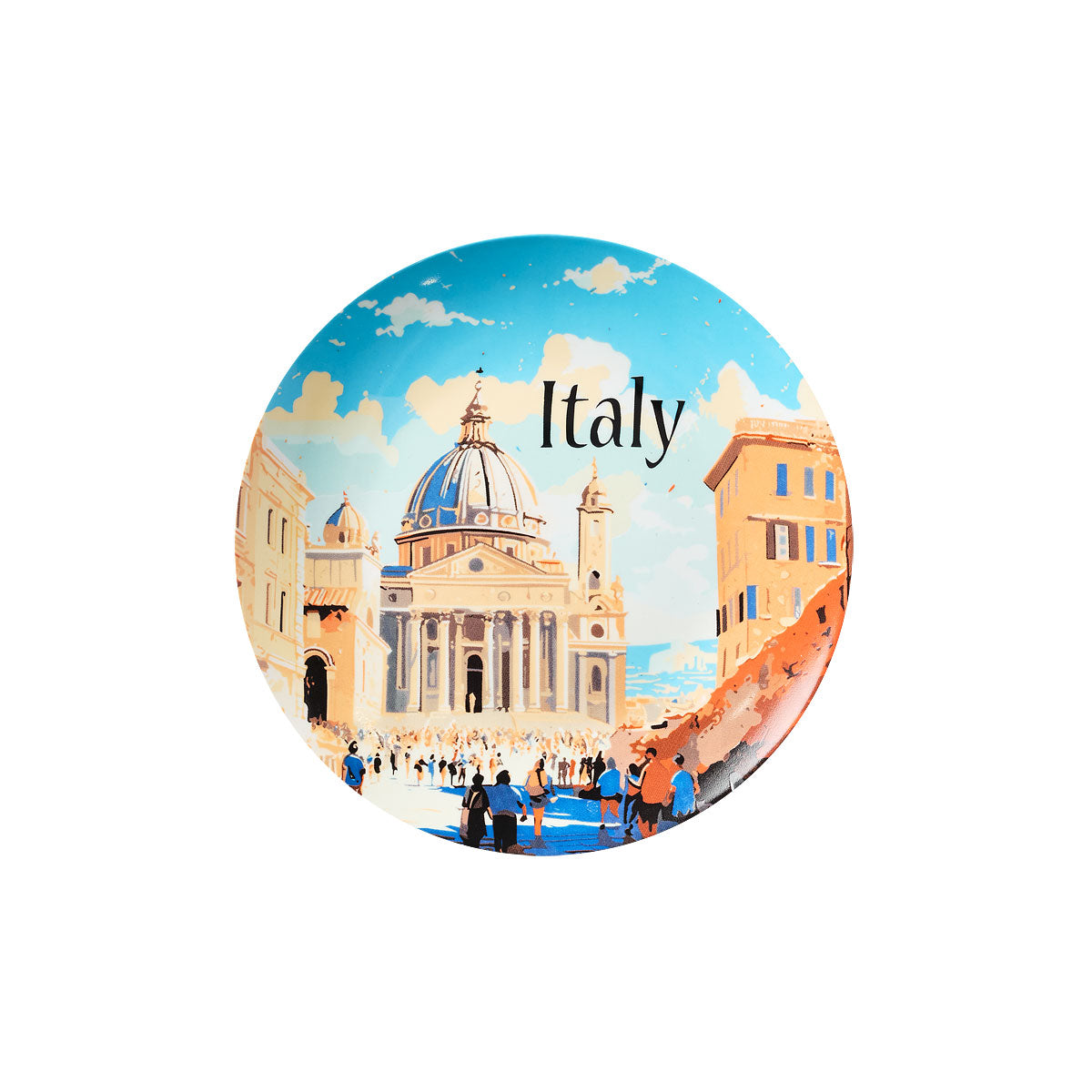 Retro Travel Cake Plate Assorted