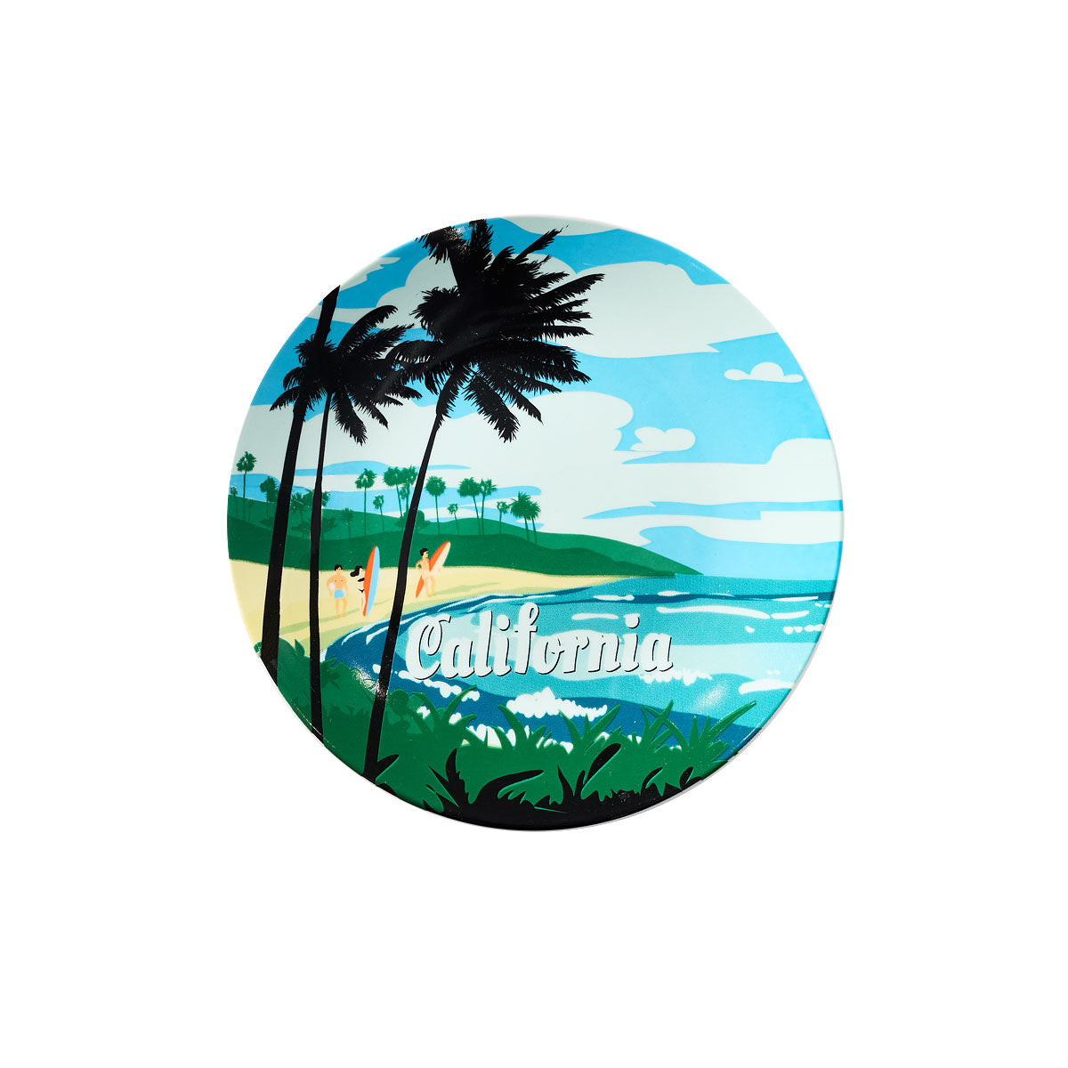 Retro Travel Cake Plate Assorted