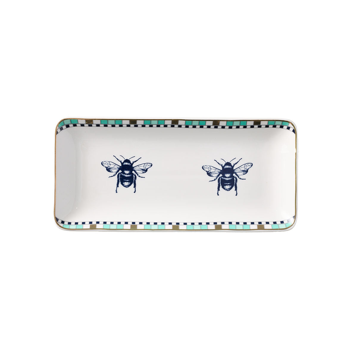 Abeilles Bleues Platter 25cm