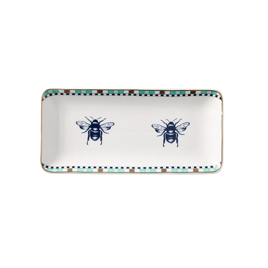 Abeilles Bleues Platter 25cm