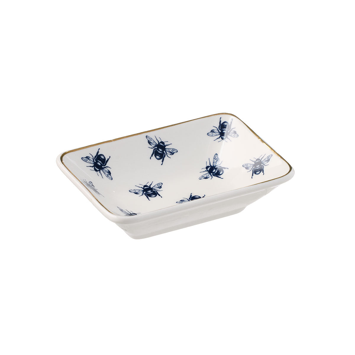 Abeilles Bleues Small Dish 9.5cm