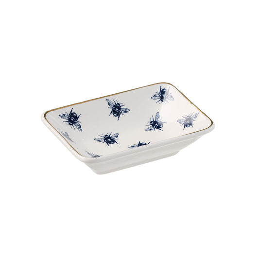 Abeilles Bleues Small Dish 9.5cm