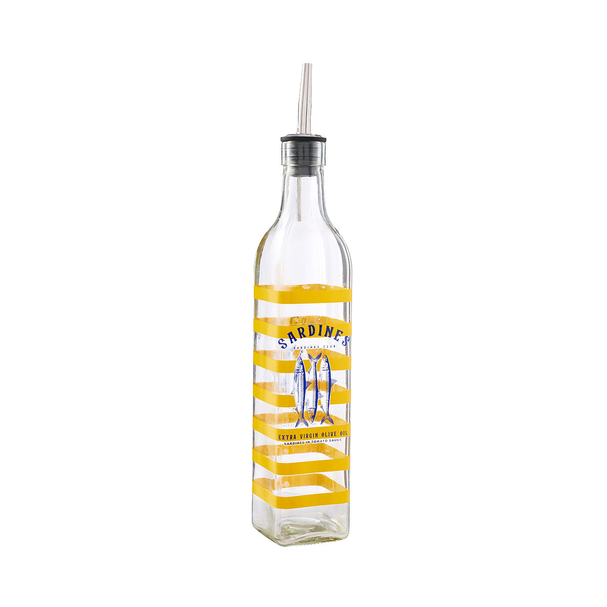 Riviera Glass Oil Bottle 500mL Assorted